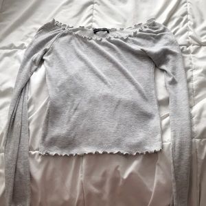 Brandy Melville off the shoulder top